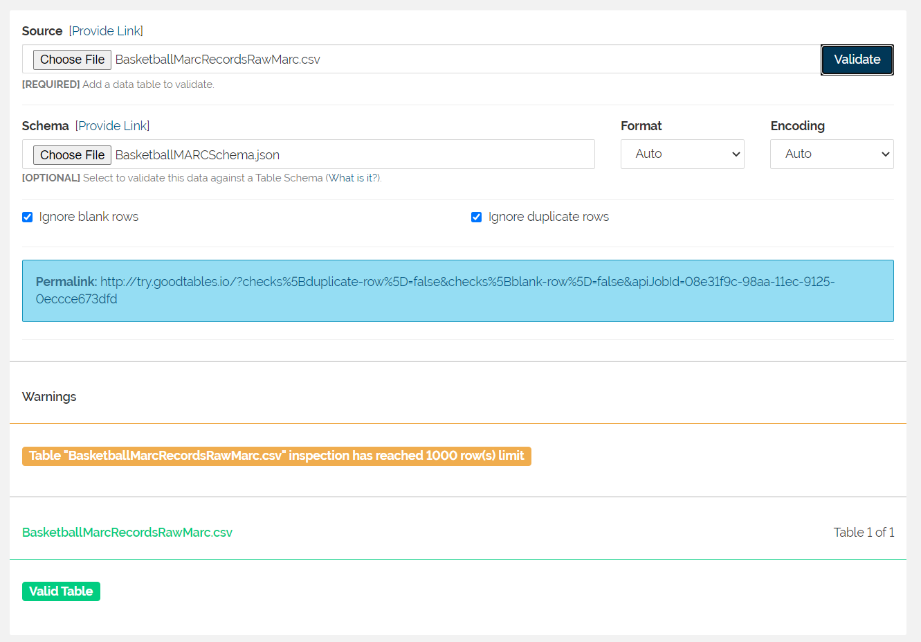 Image of Lindsay's Data Validation